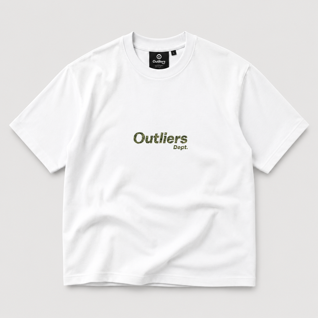 CAMO PATTERN LOGO TEE