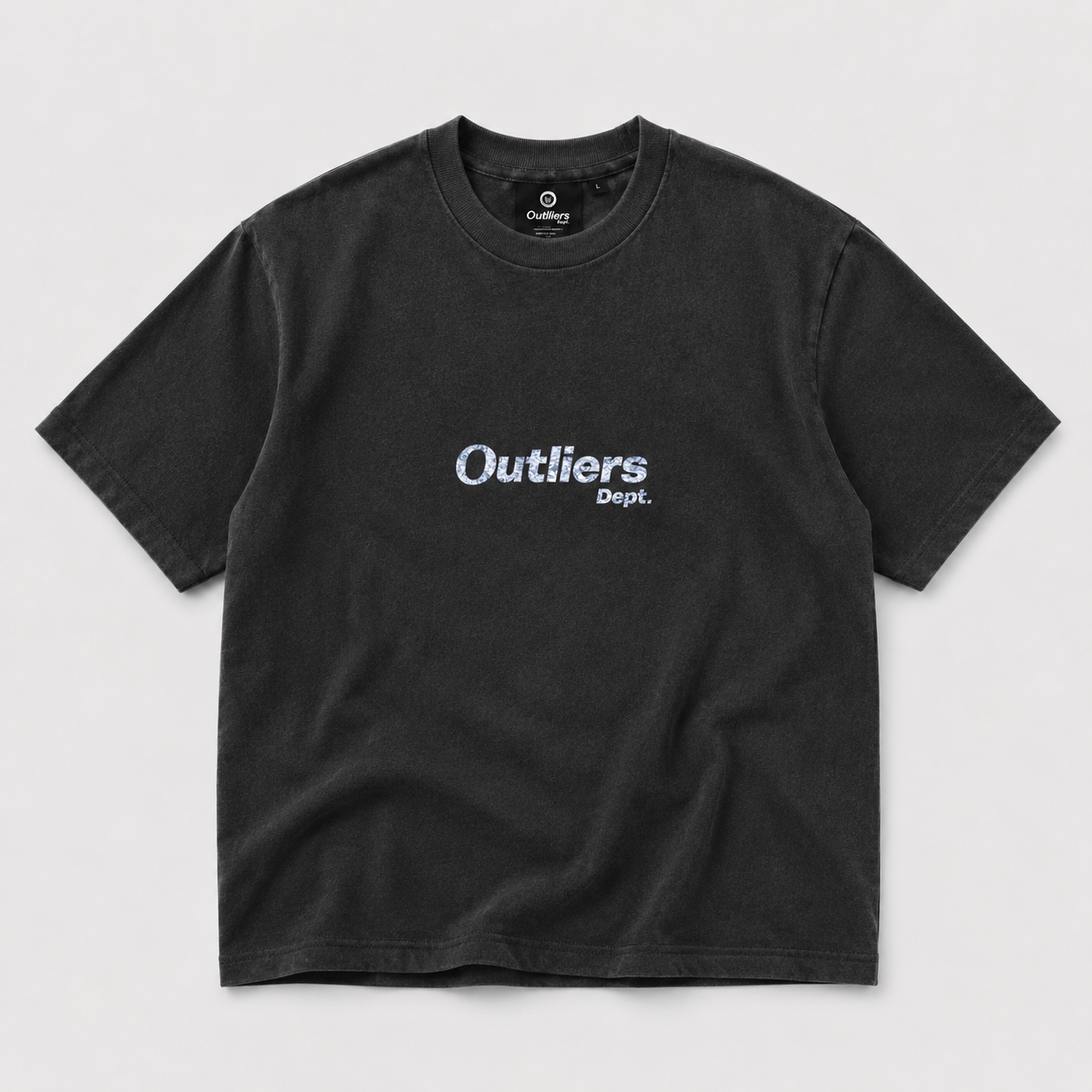 CAMO PATTERN LOGO TEE